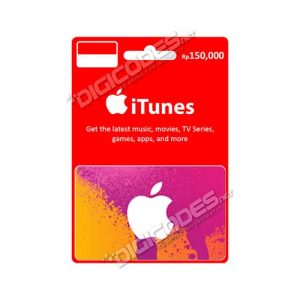 iTunes Gift Card Indonesia IDR150,000 (AutoCodes)
