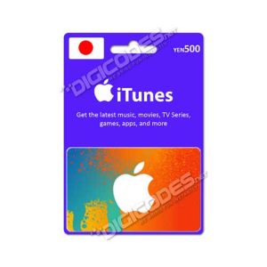 iTunes Gift Card JAPAN Yen 500 (AutoCodes)