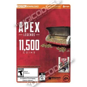 EA Origin Apex Legends – 11500 Apex Coins DLC / Addon (PC Digital Serial Key)