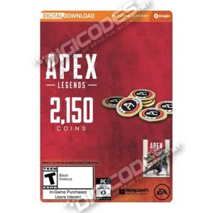 EA Origin Apex Legends – 2150 Apex Coins DLC / Addon (PC Digital Serial Key)